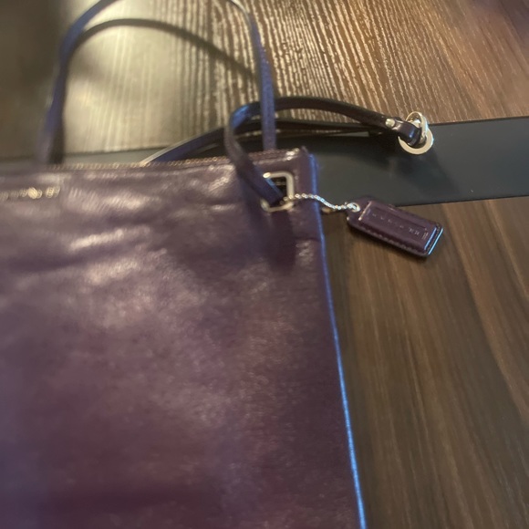 Coach Handbags - COACH PURPLE BAG